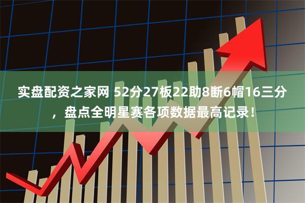 实盘配资之家网 52分27板22助8断6帽16三分，盘点全明星赛各项数据最高记录！